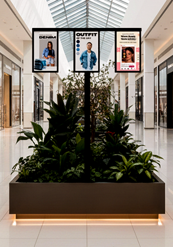Hanging Display - Sparsa Digital