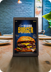 Mini-display-in-restaurant