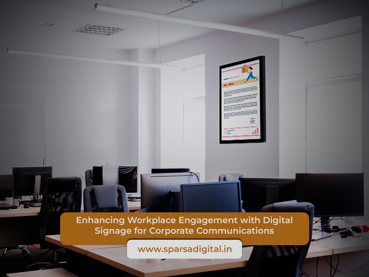 Digital Signage for Corporate Communications