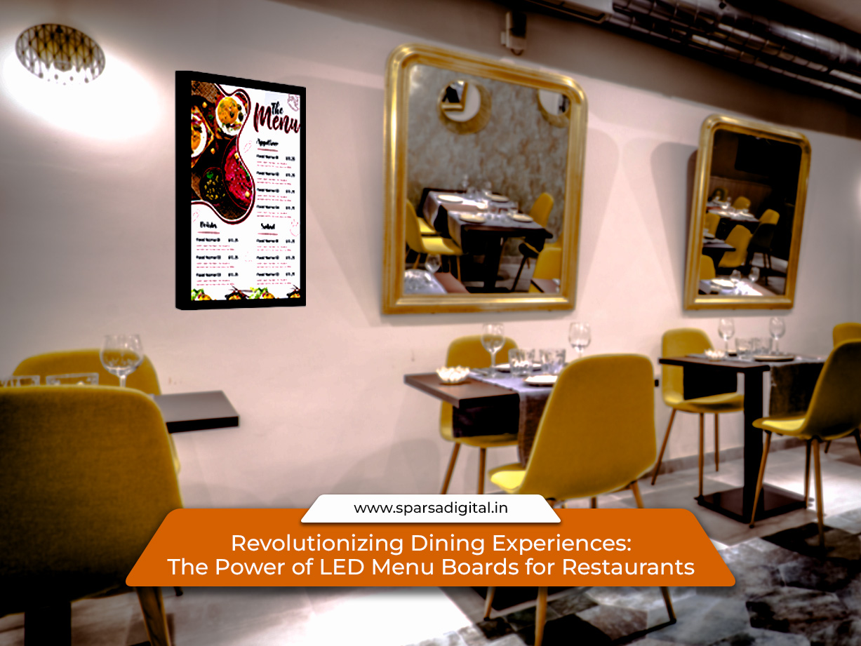 The Power of LED Menu Boards for Restaurants