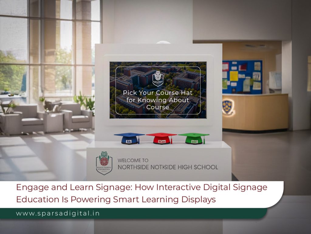 Engage and Learn Signage: How Interactive Digital Signage Education Is ...