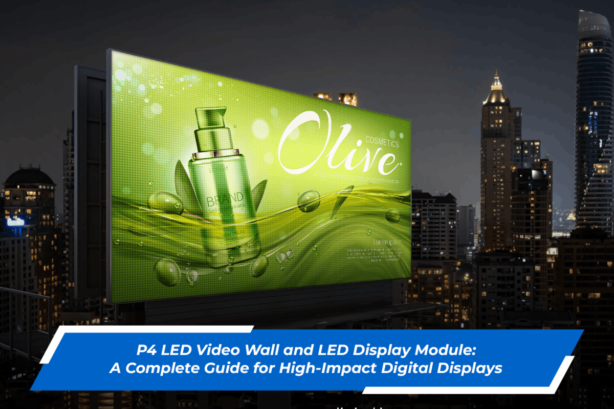 P4 LED Video Wall and LED Display