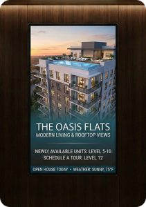 Elevator Signage for Realestate