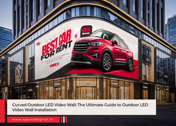 Curved Outdoor LED Video Wall