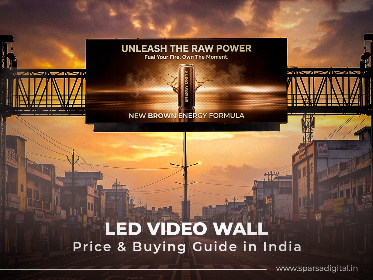 LED Video Wall Price & Buying Guide in India-Sparsa Digital
