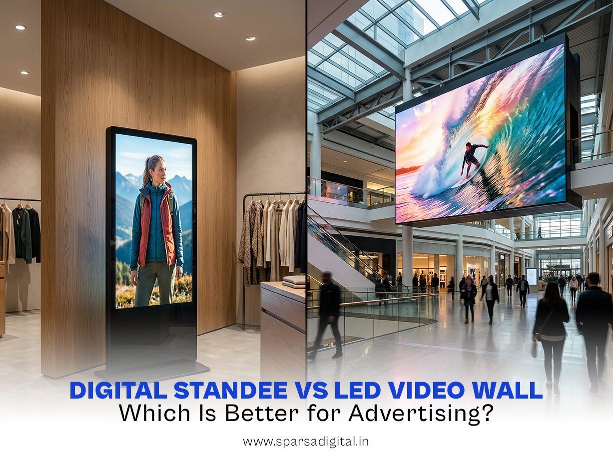Digital Standee vs LED Video Wall Which Is Better for Advertising.jpg (1)