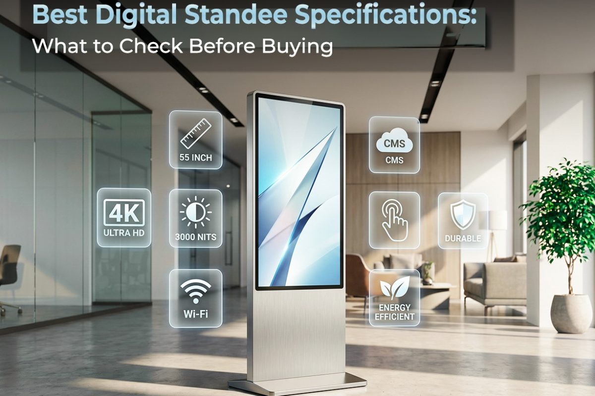 Best Digital Standee Specifications What to Check Before Buying