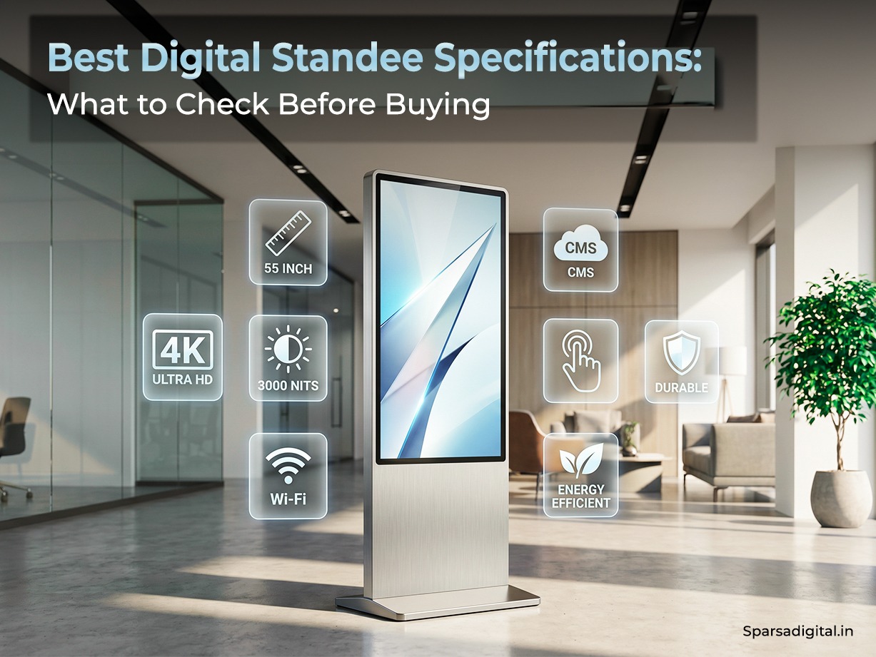 Best Digital Standee Specifications What to Check Before Buying