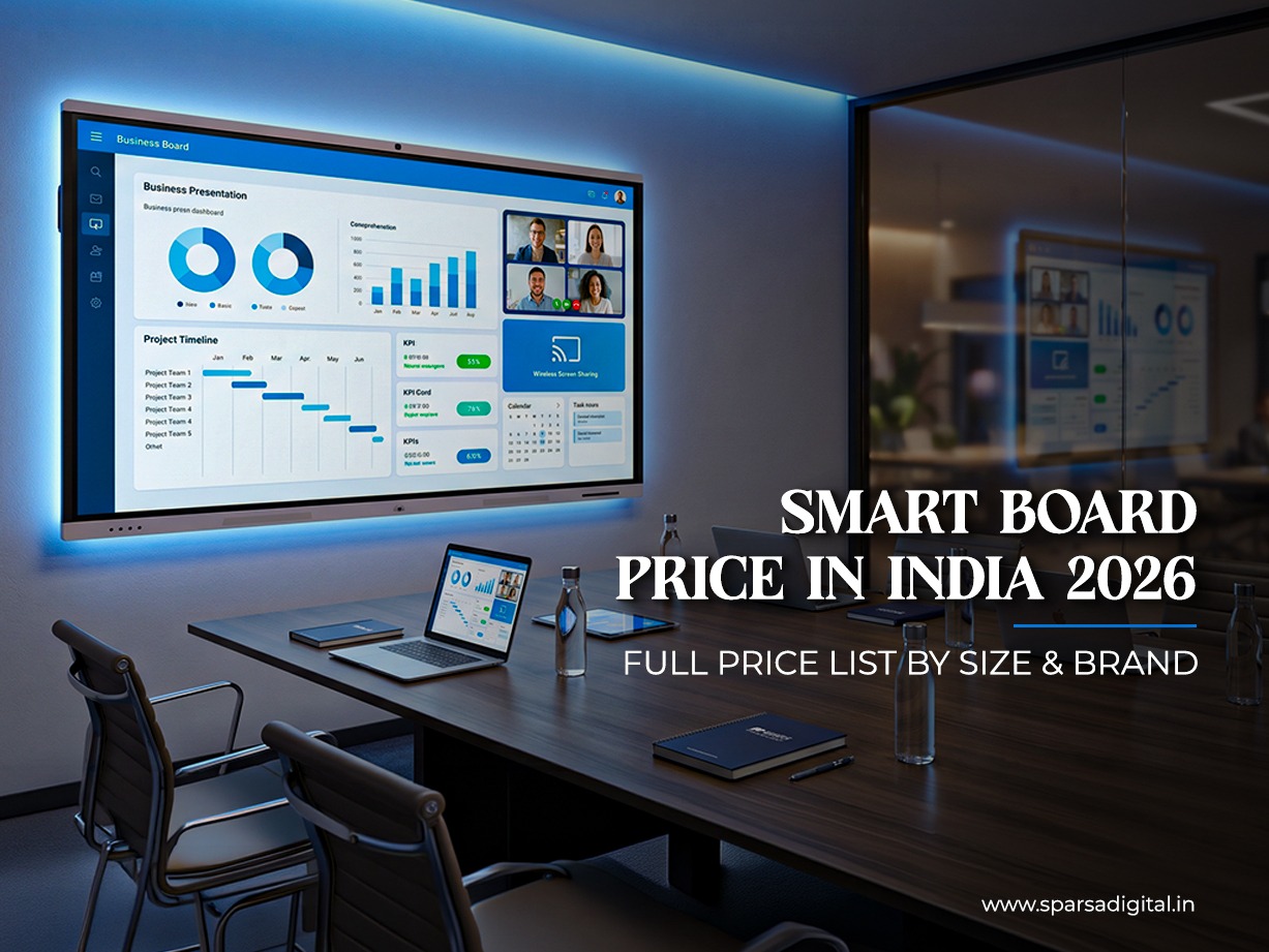 Smart Board Price in India 2026 Full Price List by Size & Brand