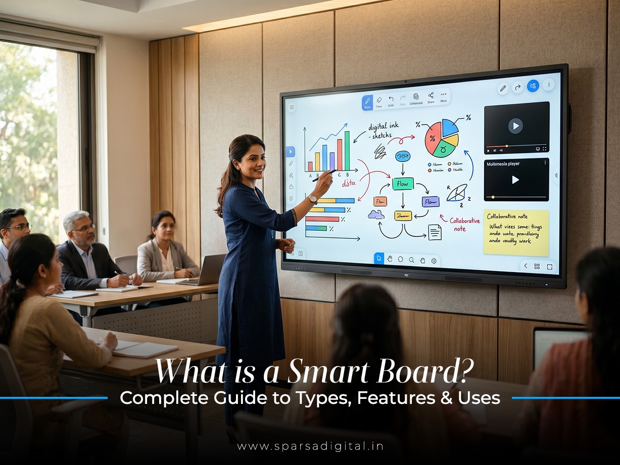 What is a Smart Board Complete Guide to Types, Features & Uses