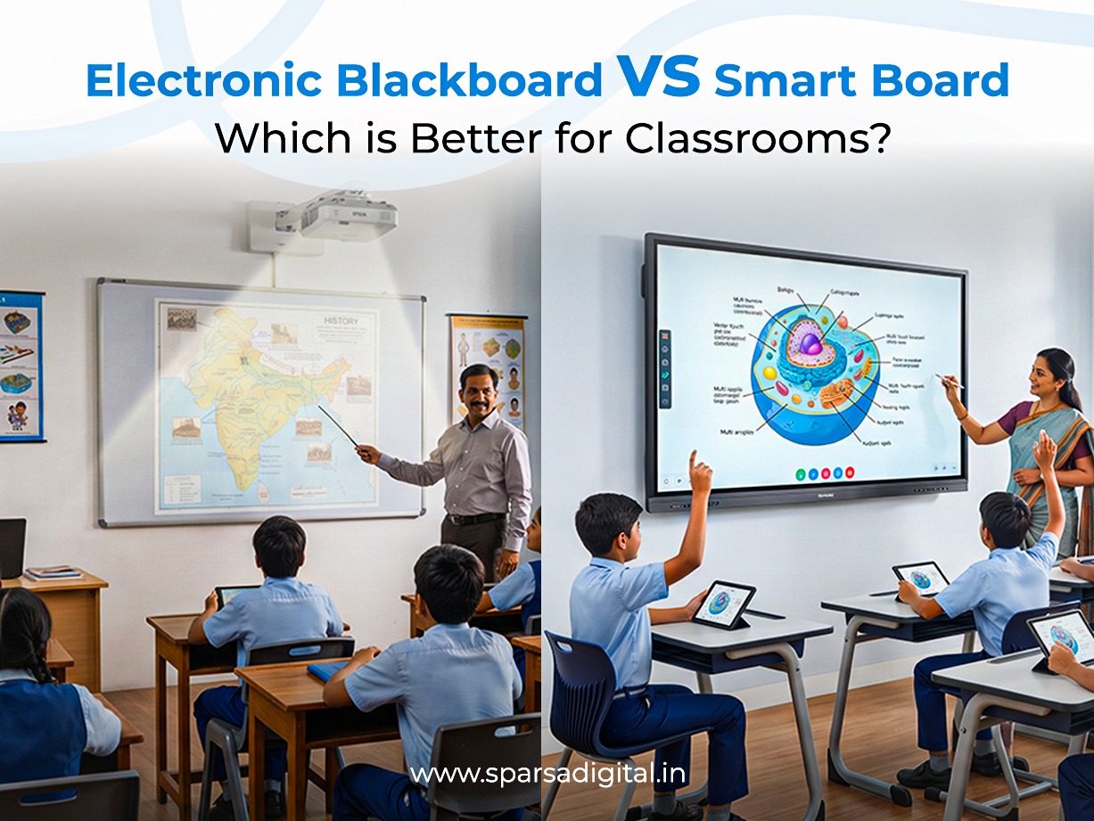 Electronic Blackboard vs Smart Board Which is Better for Classrooms