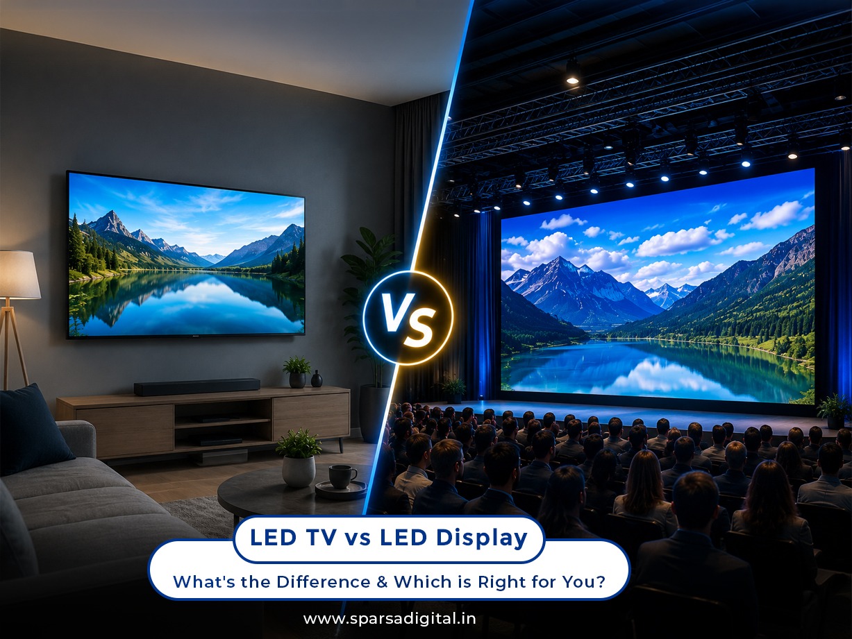LED TV vs LED Display What's the Difference & Which is Right for You