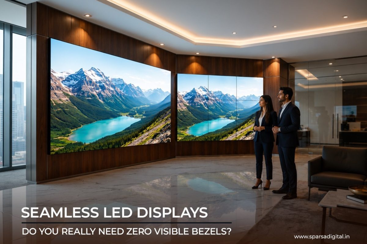 Seamless LED Displays Do You Really Need Zero Visible Bezels