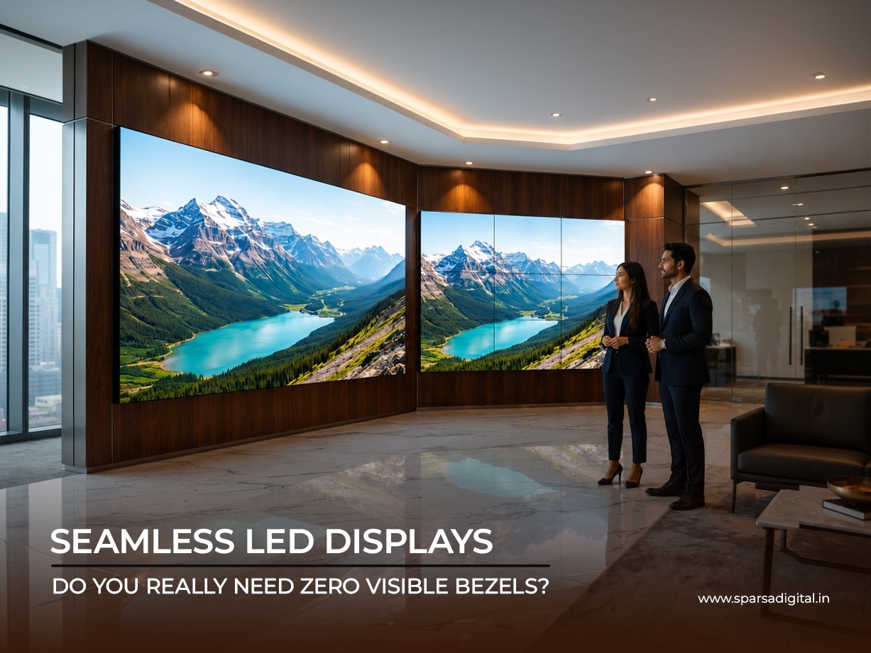Seamless LED Displays Do You Really Need Zero Visible Bezels
