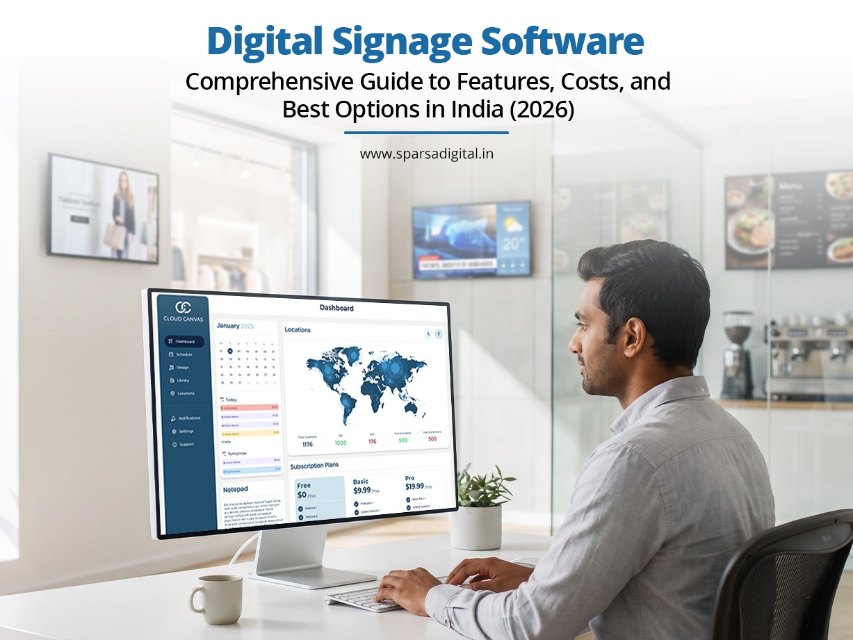 Digital Signage Software A Comprehensive Guide to Features, Costs, and Best Options in India (2026)