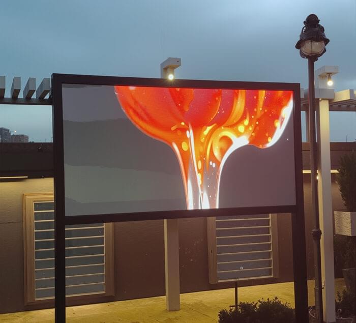 LED Video Wall for Restaurant