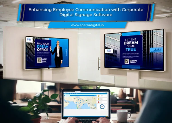 Enhancing Employee Communication with Corporate Digital Signage Software