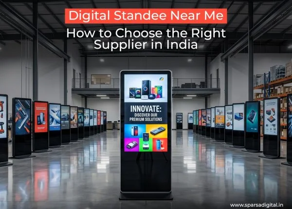 Digital Standee Near ME How to Choose the right supplier in India