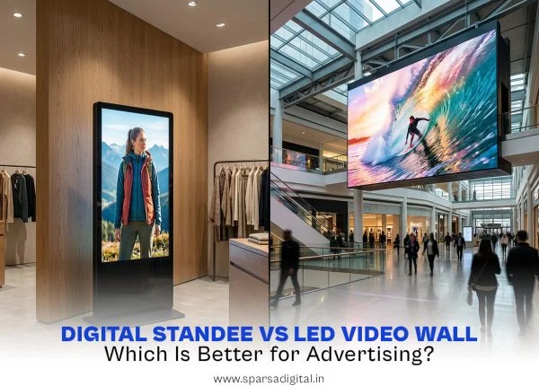 Digital Standee vs LED Video Wall Which Is Better for Advertising.jpg (1)