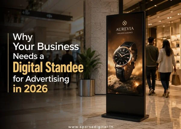Why Your Business Needs a Digital Standee for Advertising in 2026