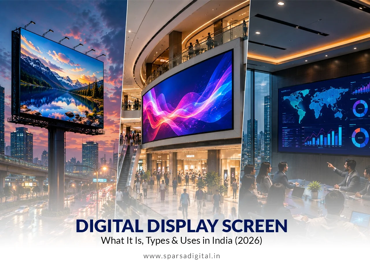 Digital Display Screen What It Is, Types & Uses in India (2026)